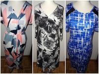 bunte Maxikleider Stretch Hemdblusen Kleid + Monari Midi Kleid 44 Bayern - Neumarkt i.d.OPf. Vorschau