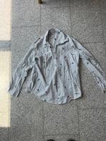 Gestreifte Bluse mit Stickern Baden-Württemberg - Freiburg im Breisgau Vorschau