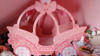 Kutschenbett Prinzessin rosa mit Treppe inkl. Matratze Nordrhein-Westfalen - Velbert Vorschau