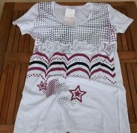 langes T-Shirt, pink/schwarz bedruckt, Sterne Gr. 36 *NEU Bayern - Lichtenfels Vorschau