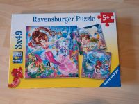 Ravensburger Puzzle Meerjungfrau Schildkröte 3x 49 Teile Dresden - Gorbitz-Nord/Neu-Omsewitz Vorschau