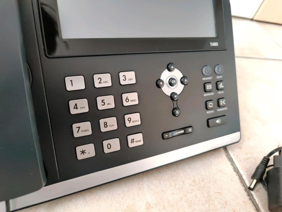 Yealink T48S HD-Voice IP Telefon mit Farbtouchscreen in Ötisheim