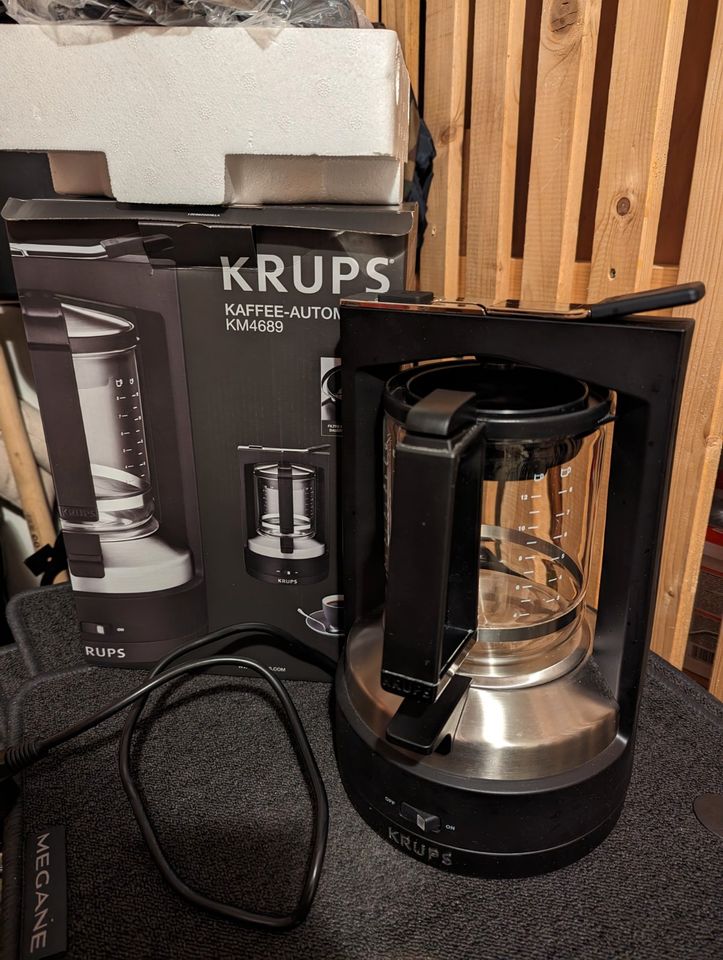 Kaffee-Druckbrühautomat Krups T8 KM4689 in Bayern - Bad Wörishofen |  Kaffeemaschine & Espressomaschine gebraucht kaufen | eBay Kleinanzeigen ist  jetzt Kleinanzeigen