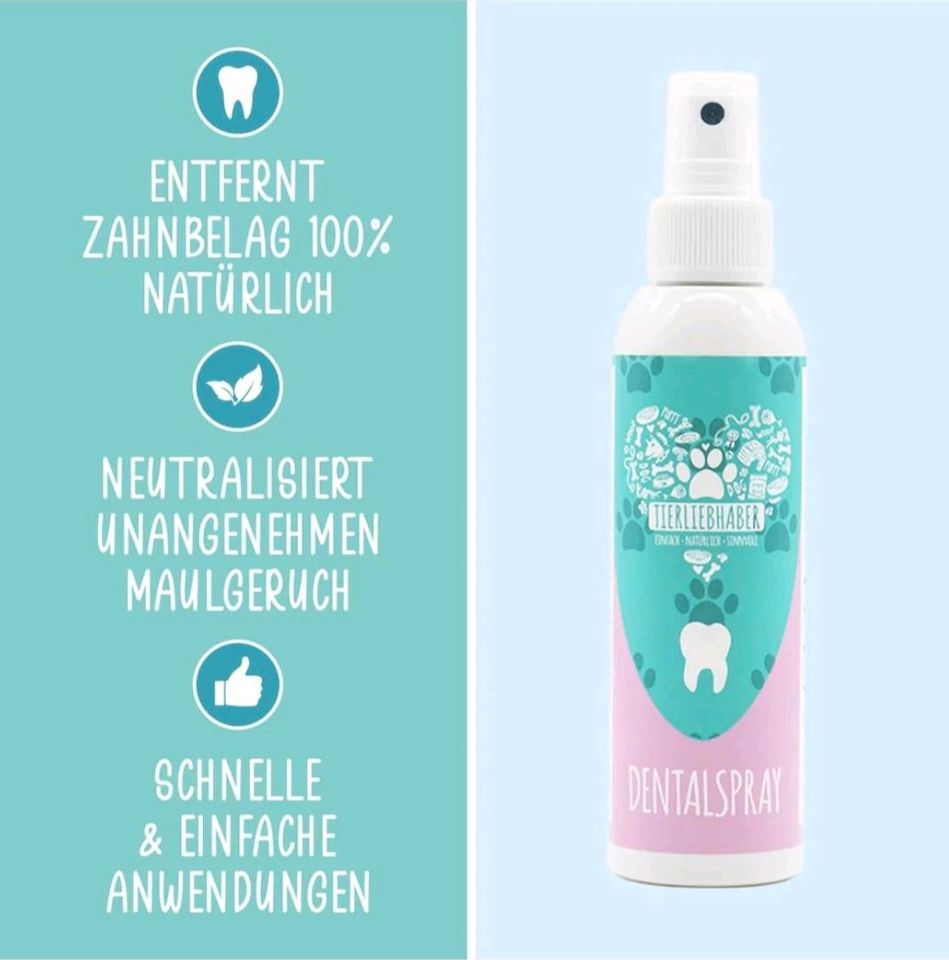 TIERLIEBHABER Dentalspray zur Reduzierung von Zahnstein in Niederkassel