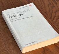 > Fahrplan Deutsche Bahn < Kursbuch 1996 Thüringen Ausgabe Sommer Thüringen - Erfurt Vorschau