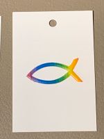 2,90€ Kommunion Taufe Wachsmotiv, Fisch, 4x2 cm, Regenbogen Bayern - Pöttmes Vorschau