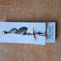 Neu! 4 Blinker Spinner Cormoran Cora Tandem Fliege F:S/S G:4g 9cm Baden-Württemberg - Kirchheim unter Teck Vorschau