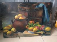 Bild, Öl auf Leinwand, 50x70, mit Zitronen, Realismus Bochum - Bochum-Nord Vorschau