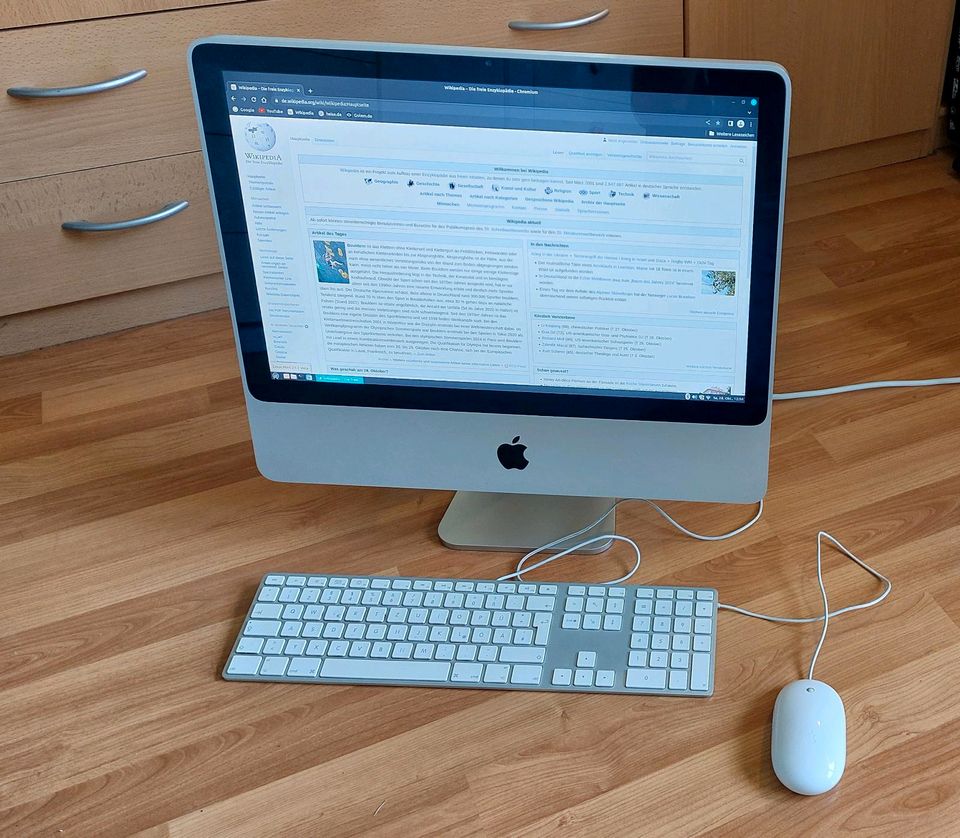 Apple iMac 8.1, 20 Zoll (Modell A1224) mit Linux Mint in Hohenbrunn