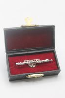 Miniatur Oboe Instrument Anstecker Pin mit Box Silber 6cm Niedersachsen - Wolfsburg Vorschau