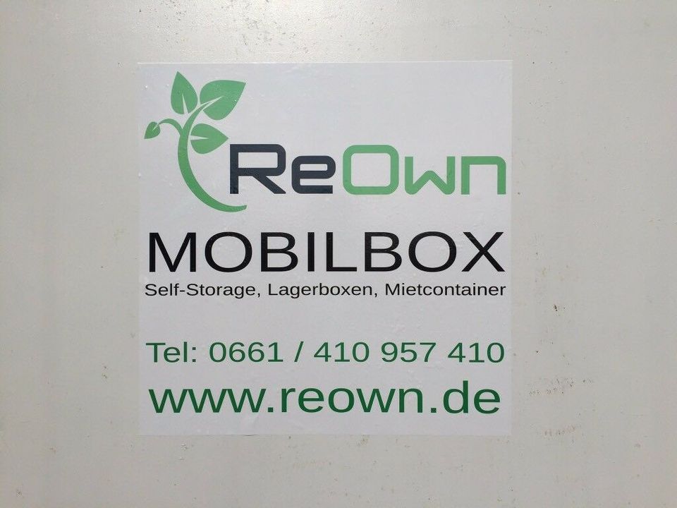 LAGERRAUM, LAGERCONTAINER, MIETCONTAINER, LAGERBOX in Fulda
