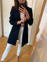 Langer Blazer Mantel Business blau H&M 34 XS Neuhausen-Nymphenburg - Neuhausen Vorschau