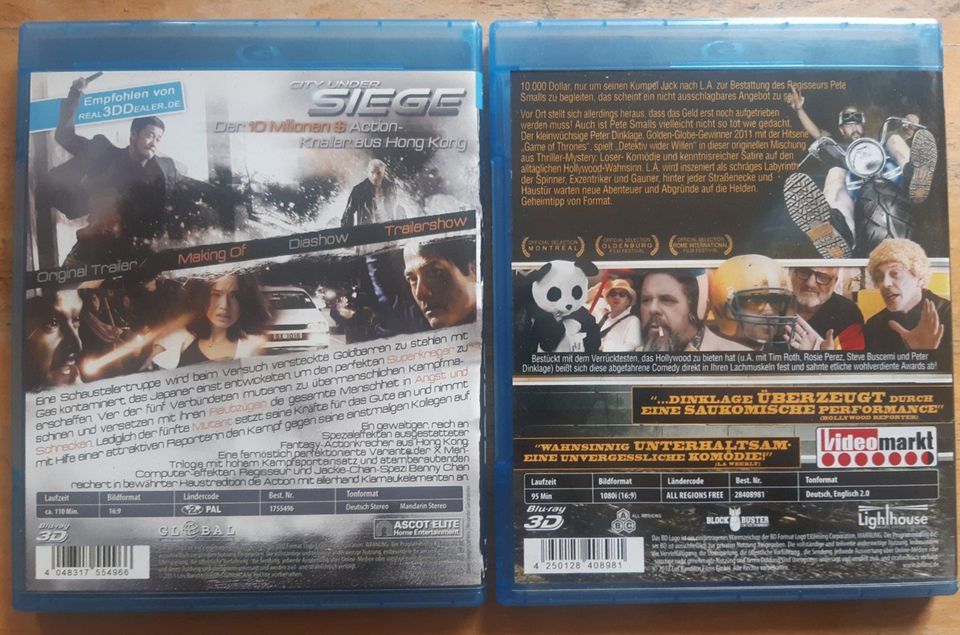 15x Film Bluray 3D Sammlung, auch 2D mit dabei in Gelnhausen