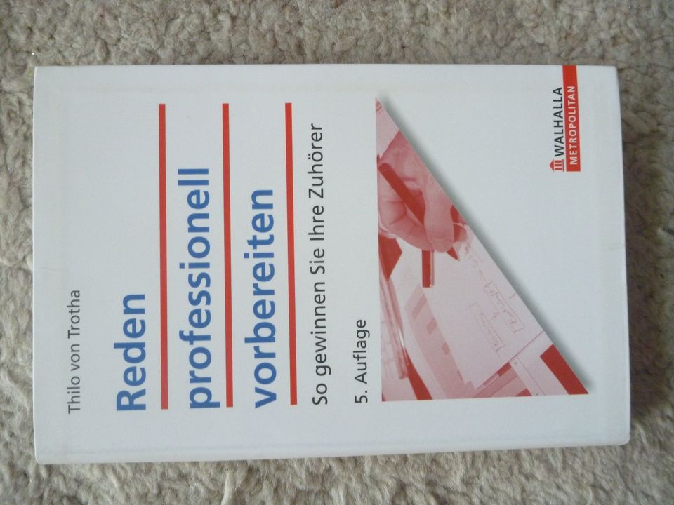 Dr. Thilo von Trotha: Reden professionell vorbereiten - Fachbuch in Fulda