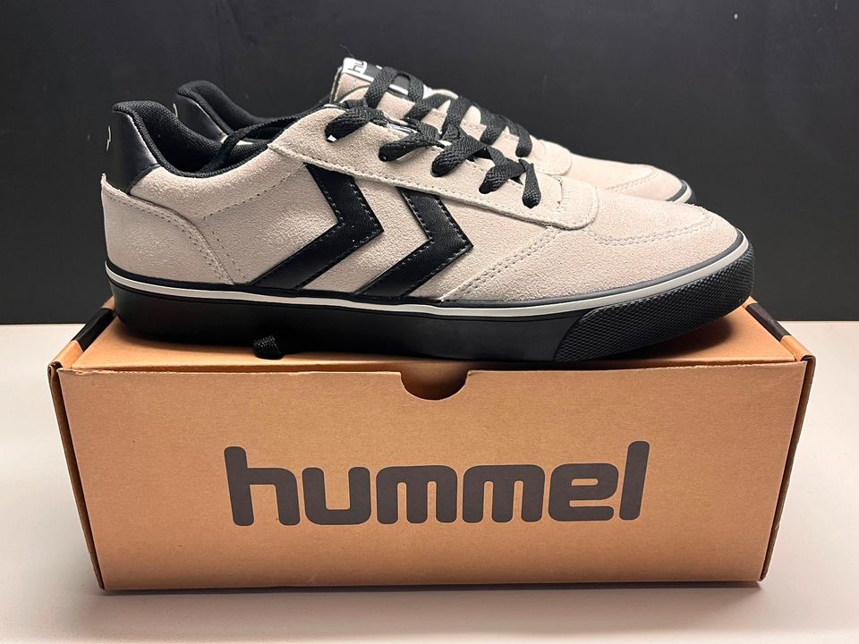 Neue Hummel Sneaker Gr. 38 schwarz/weiß ungetragen in Krefeld