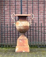 Antik XL 1,1 Meter Amphore Vase Sockel Skulptur Gusseisen Garten Nordrhein-Westfalen - Mönchengladbach Vorschau