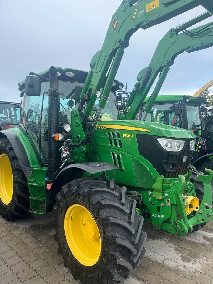 John Deere 6105 R Schlepper Traktor Frontlader Fronthubwerk in Chieming