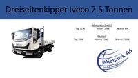 !!! Mietpark-A5 Dreiseitenkipper Iveco 7,5T  LKW -Kipper Mieten ! Hessen - Mücke Vorschau