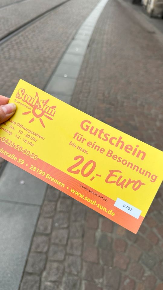 Solarium-Gutschein in Bremen
