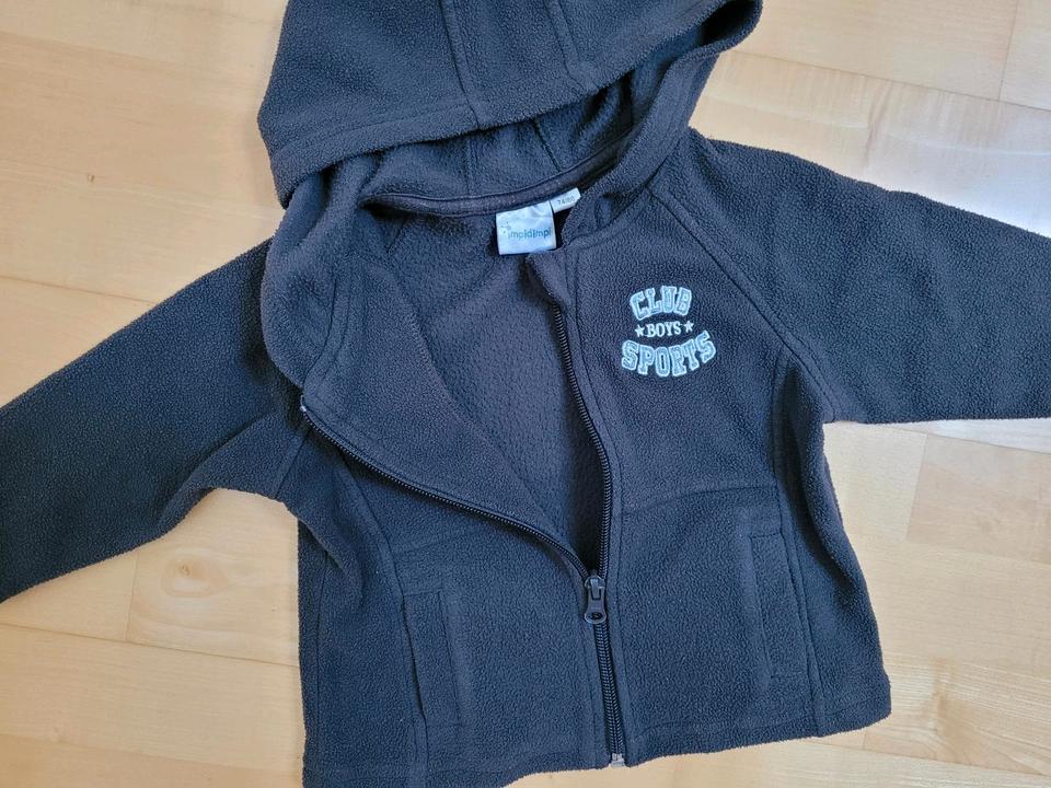 Weste Cardigan Jacke Jäckchen Set (2) Fleecejacke Fleece Affe in Friedberg
