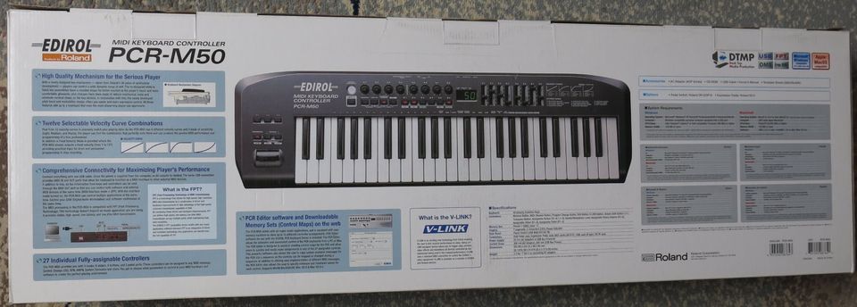 Edirol PCR M50 Midi Keyboard + Ständer in Jena