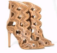 Rare Zara Cut Out Tan Stilleto Stiefel Sandalen Schuhe 40 Hessen - Wetzlar Vorschau