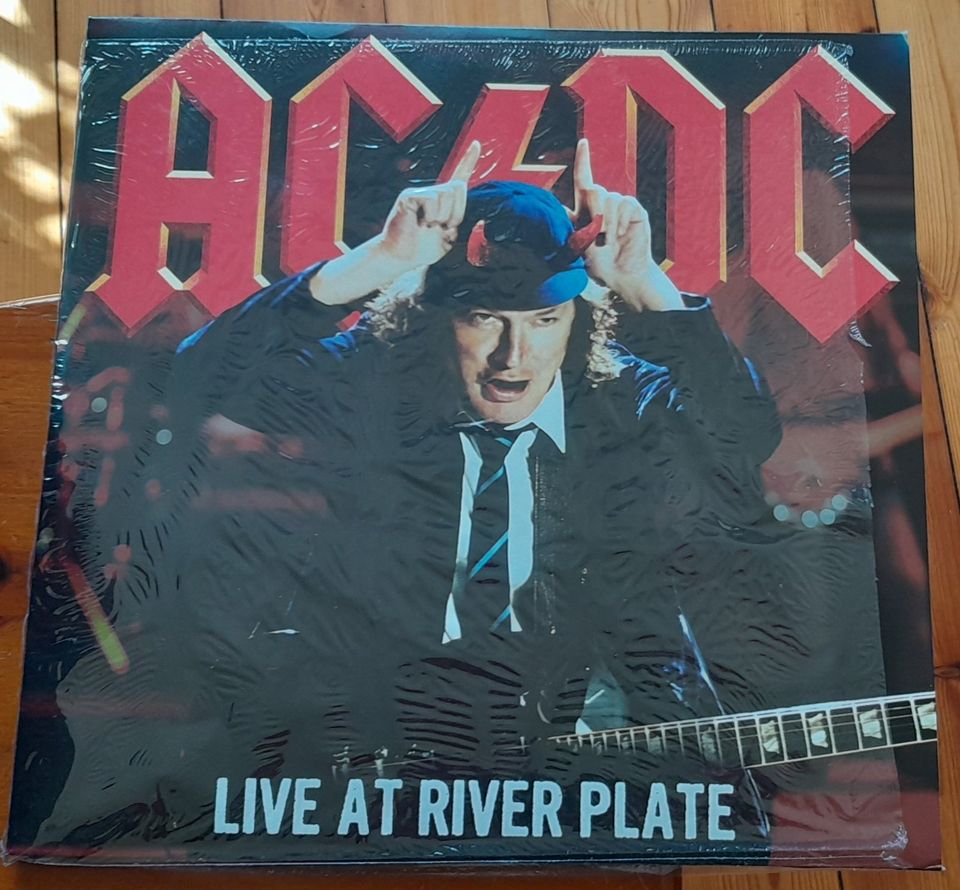 Schallplattensammlung Auflösung AC/DC Live At River Plate 3 LP in Leegebruch