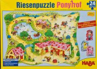 Riesenpuzzle Ponyhpf HABA 24 Teile Sachsen - Niederfrohna Vorschau