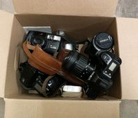 Kiste alte Kameras Minolta, Canon, ... Sachsen-Anhalt - Raguhn Vorschau