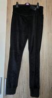 Schwarze Velours Leggins -Perfekt-Komfort-Stil- Hessen - Offenbach Vorschau