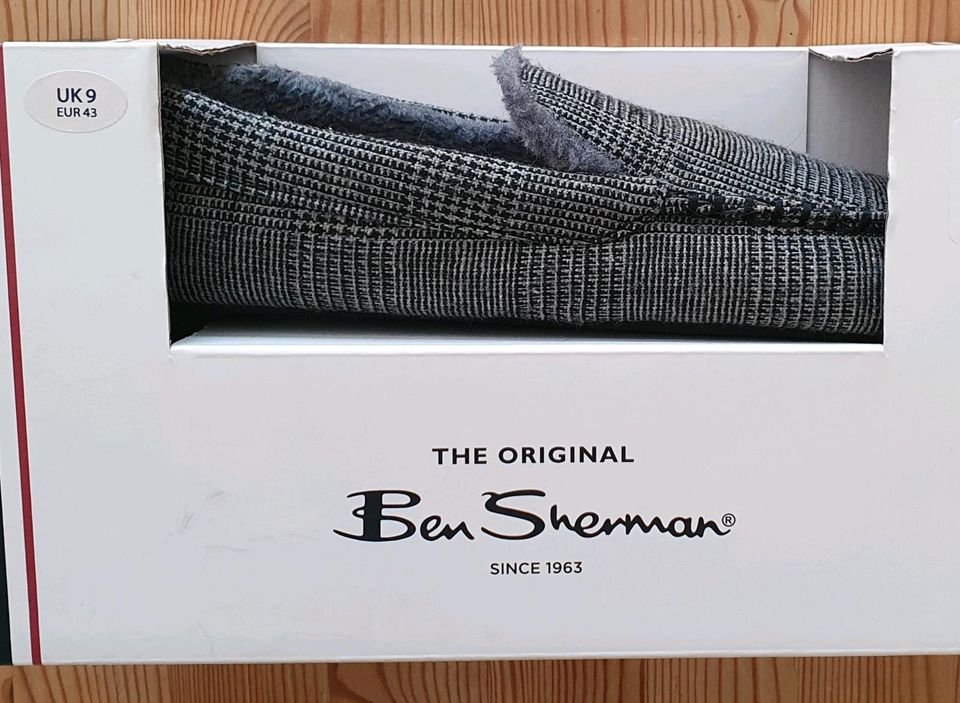 Ben Sherman Hausschuhe Männer Gr.43 in Kaiserslautern