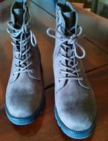Boots/Stiefelette mit Schnürung/Reißverschluhellem oliv/khaki Kiel - Ellerbek-Wellingdorf Vorschau