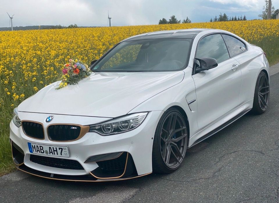 BMW M4 Hochzeitsauto / Hochzeits-Fahrten im Erzgebirge in Chemnitz