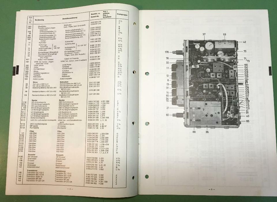 BLAUPUNKT Flensburg de Luxe Service-Manual-Anleitung in Brake (Unterweser)