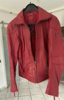 rote Damen Lederjacke Größe S von Gipsy im Bikerstil Nordrhein-Westfalen - Welver Vorschau