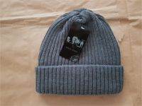 Beanie Mütze Mixed-Wool Einheitsgröße Damen Herren Grau Wolle Neu Niedersachsen - Rhumspringe Vorschau