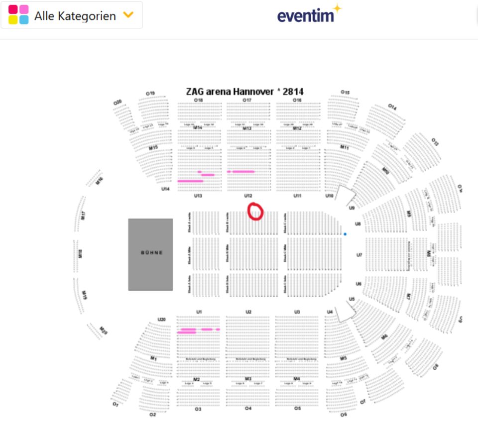 TOOL - Hannover ZAG Arena 25.05.24 - 2 Aisle Seats Innenraum! VB in Osterode am Harz