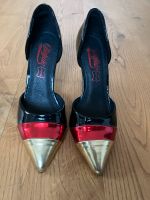 High Heels Stöckelschuhe Buffalo Gr. 38  schwarz rot gold wie neu Kr. München - Neubiberg Vorschau