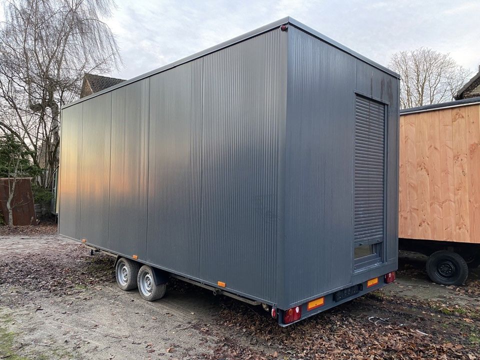 TÜV, 80km/h, Wohnwagen, Mobilheim, Büroanhänger, Tiny House, 6m in Dortmund