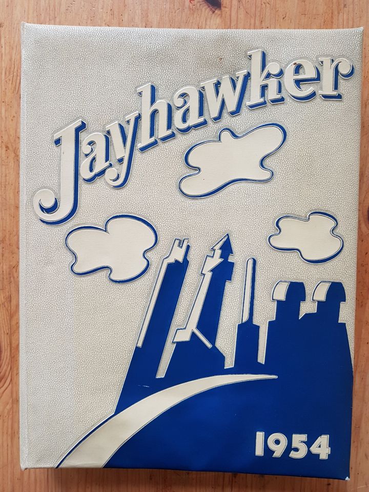 Jahrbuch Jayhawker Unsiversity of Kansas 1954 Vol. 66 in Berlin