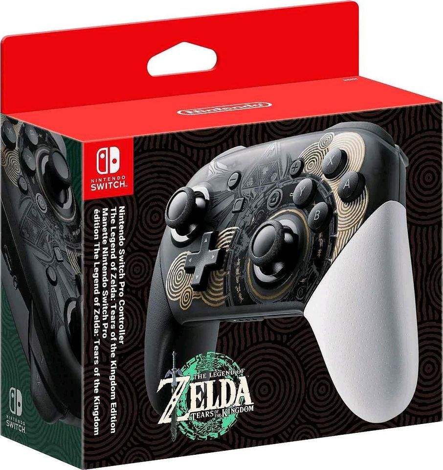 Nintendo Switch Pro Controller Legend of Zelda Tears of Kingdom ✓ in Fahrenzhausen