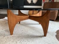 Wilhelm Renz 60er Jahre Couchtisch Midcentury Glas Holz Vintage Baden-Württemberg - Fellbach Vorschau