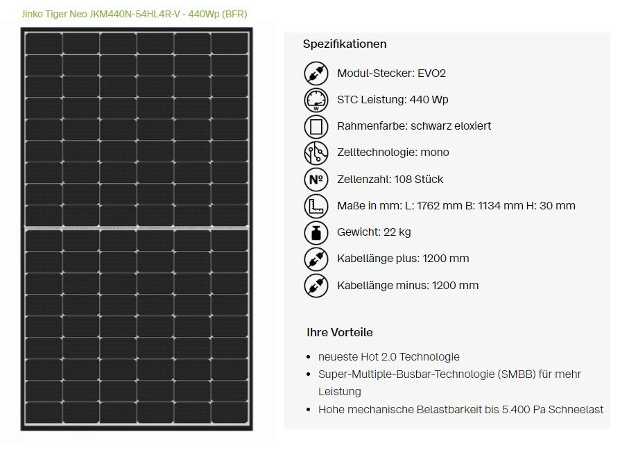 11,44 kWp Photovoltaikanlage Solarstromanlage Solar inkl. Montage in Ziegelheim