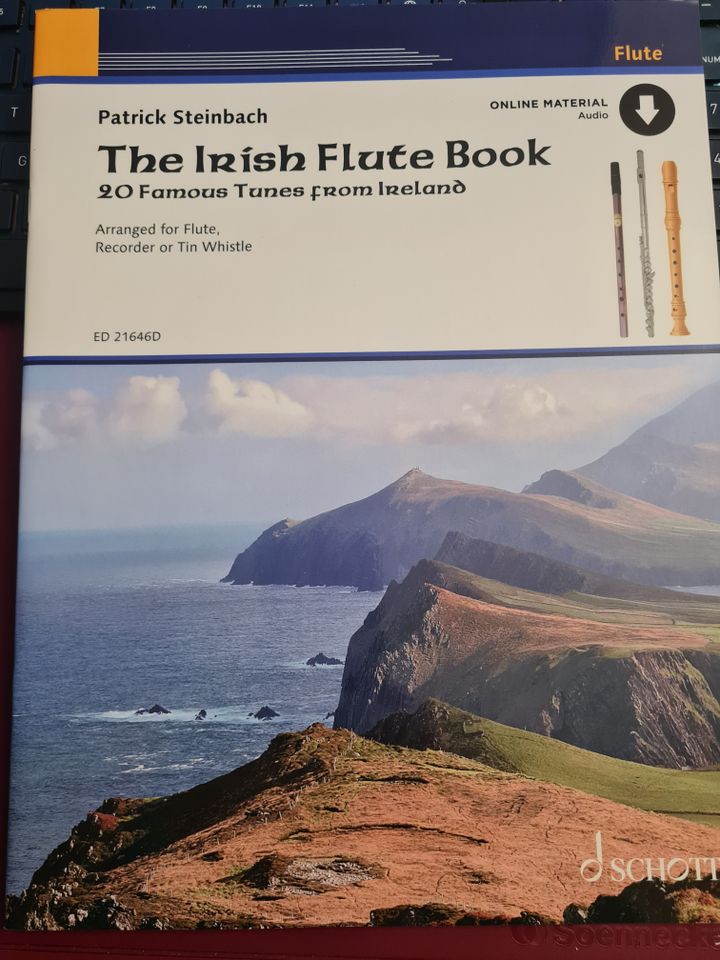 Noten "The Irish Flute Book" in Sterley