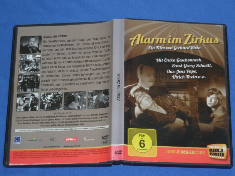 Alarm im Zirkus + Erwin Geschonneck + DEFA 1954 + DVD in Rheinland-Pfalz -  Ludwigshafen | Filme & DVDs gebraucht kaufen | eBay Kleinanzeigen ist jetzt  Kleinanzeigen