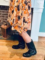 Vintage Boho Western Boots Biker Boots Leder Altona - Hamburg Bahrenfeld Vorschau