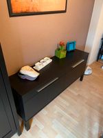 Ikea Bjursta Sideboard, schwarz-braun Bremen - Woltmershausen Vorschau