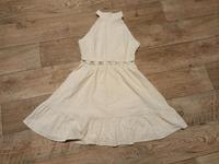 Damen Kleid Neckholder creme  beige Spitze Boho NEU 34 XS Sachsen-Anhalt - Lutherstadt Wittenberg Vorschau