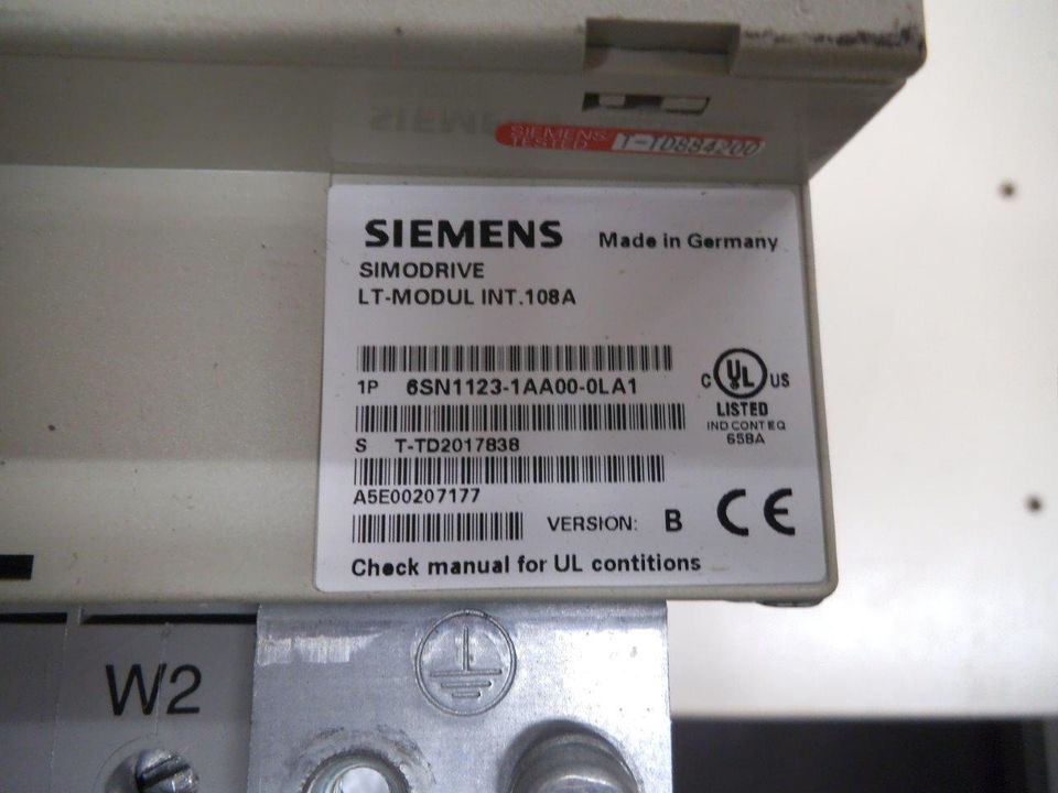SIMODRIVE 611 16/21 kW Siemens mit Motor in Heroldsberg