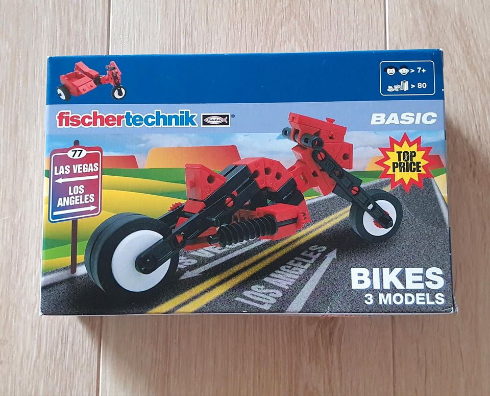 Fischertechnik Bausatz 3 Bikes Models NEU in Homberg